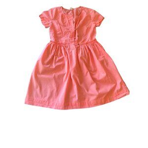 Crew Cuts Pink‎ Short Sleeve Shirt Dress Size 12